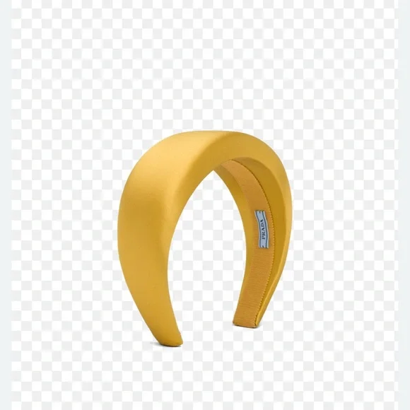 Prada Satin Gold Headband - Picture 4 of 4
